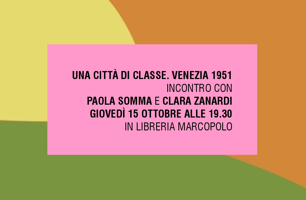 PAOLA SOMMA con CLARA ZANARDI alla MarcoPolo